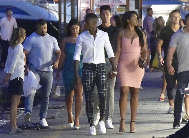 Cristiano Ronaldo and Georgina Rodriguez enjoy romantic dinner with friends in Portofino (photos)