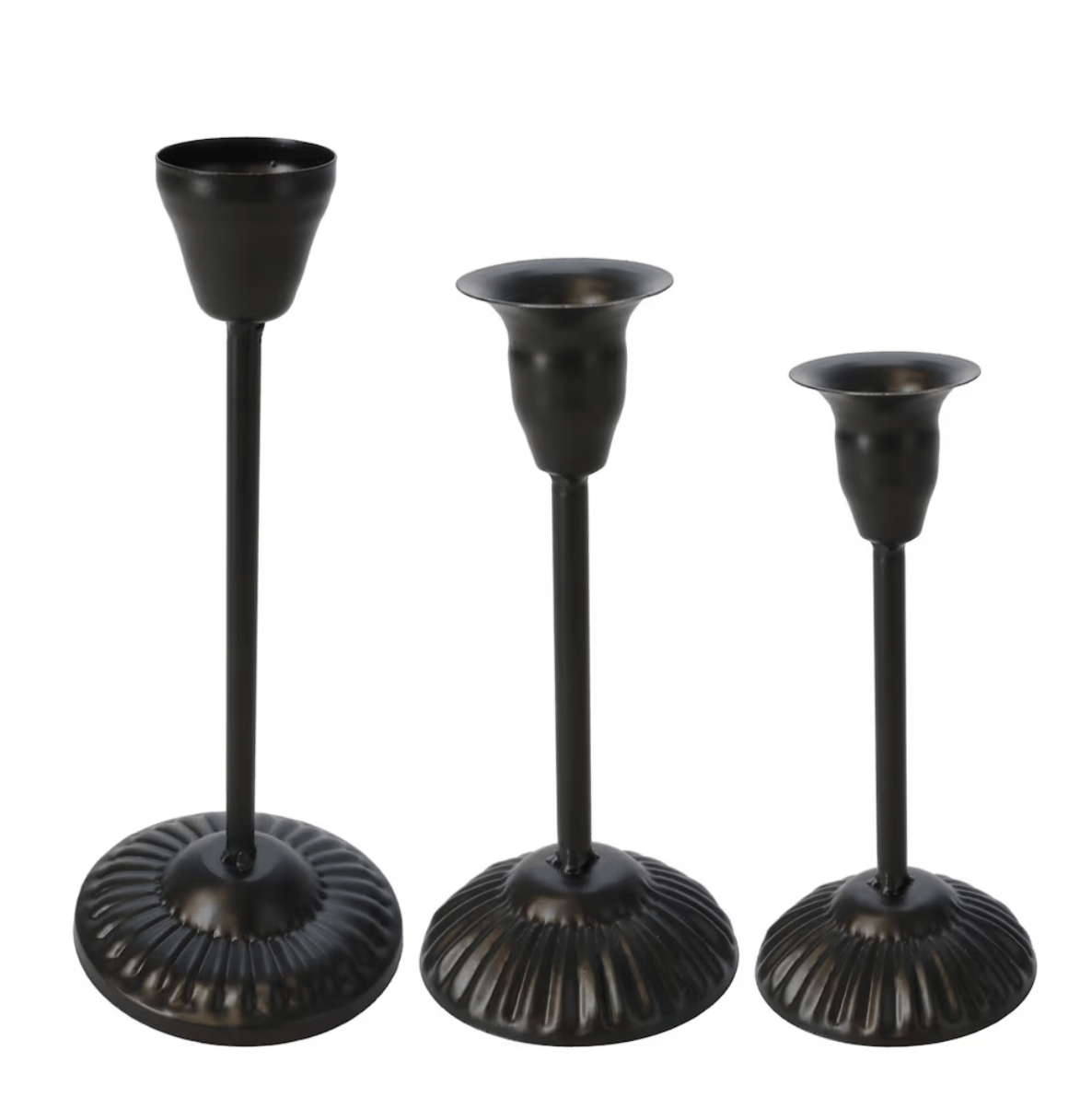 Dollar Tree iron candle sticks