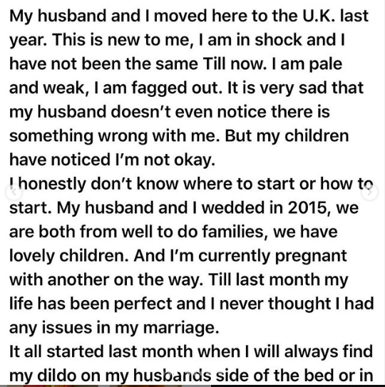 Pregnant wife shares shocking chat conversation between her husband and his gay lover who sent him his d!ck pic