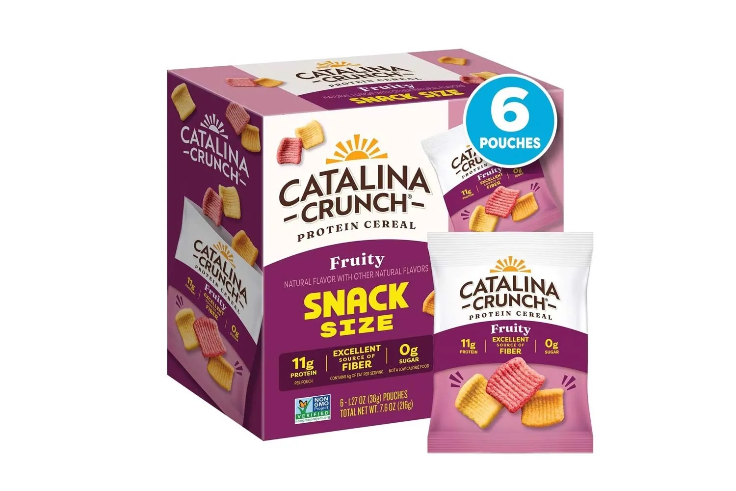 Catalina Crunch fruity snack size cereal multipack