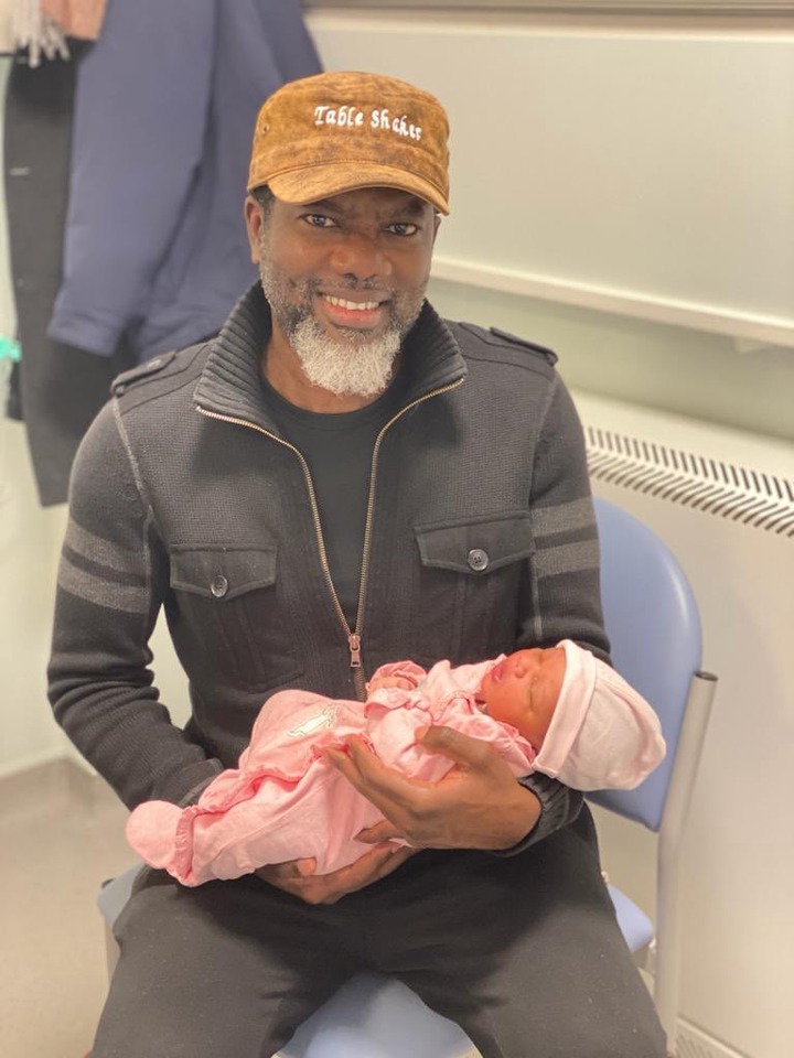 Adorable photos of Reno Omokri and his newborn daughter named after?former President Goodluck Ebele Jonathan?