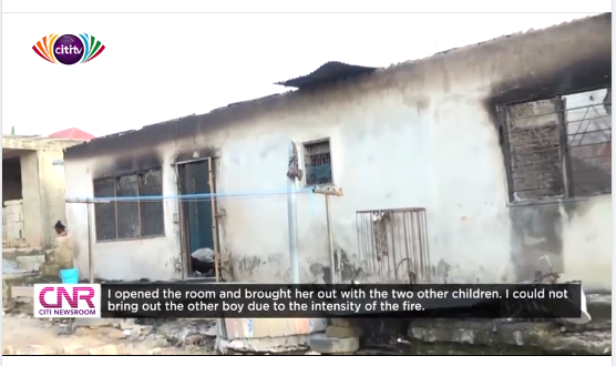 11-year-old boy burnt to death as stepfather allegedly sets house ablaze (photos)