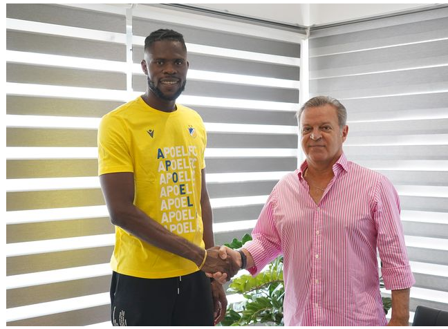 ?Super Eagles goalkeeper, Francis Uzoho joins Cypriot side Apoel Nicosia on a three-year deal (Photos)
