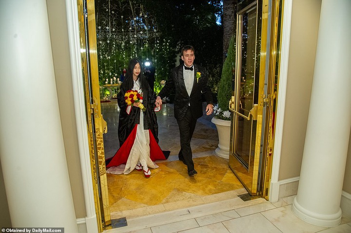 Nicolas Cage, marries his Japanese girlfriend Riko Shibata in Las Vegas, for the 5th time (photos)