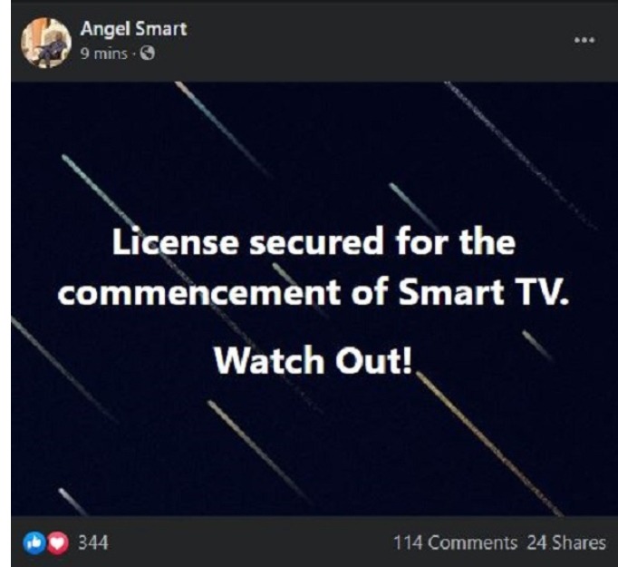 Captain smart launches Smart TV on Facebook Live