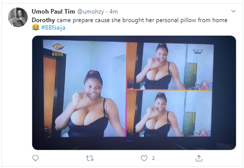 Here is why new Big Brother Naija housemate, Dorathy is trending on Twitter