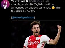Chelsea set to announce the signing of Nicolás Tagliafico tomorrow.