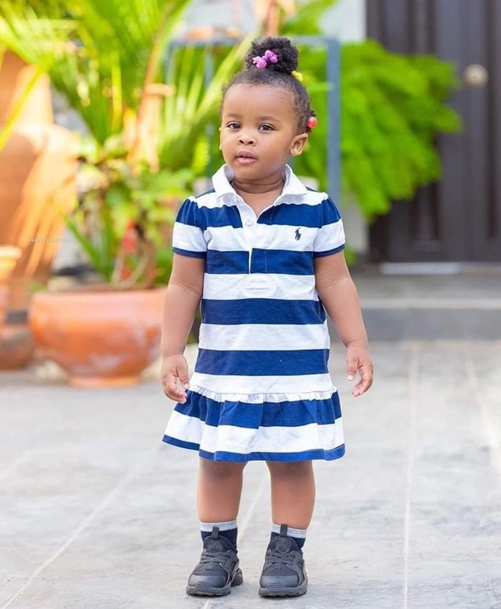 Check Out The Beautiful Photos Of Nana Ama McBrown's Daughter, Baby Maxim As She Grow (Photos)