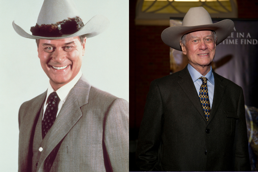 Larry Hagman played J.R. Ewing in Dallas