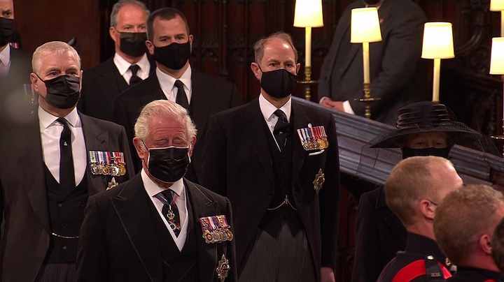 Prince Philip's funeral at St George's Chapel