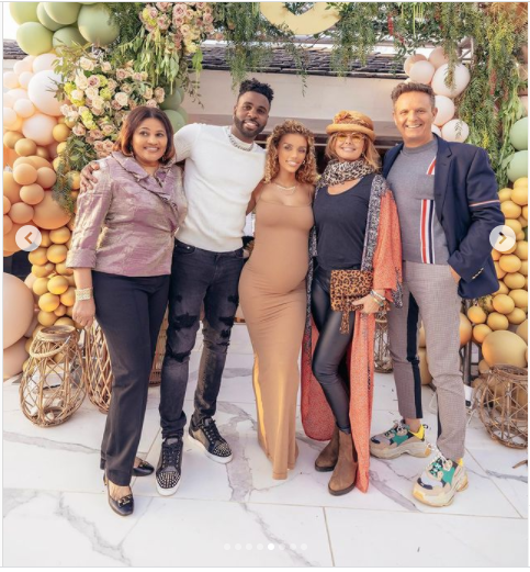 Singer, Jason Derulo and pregnant girlfriend?Jena Frumes?share photos from their baby shower