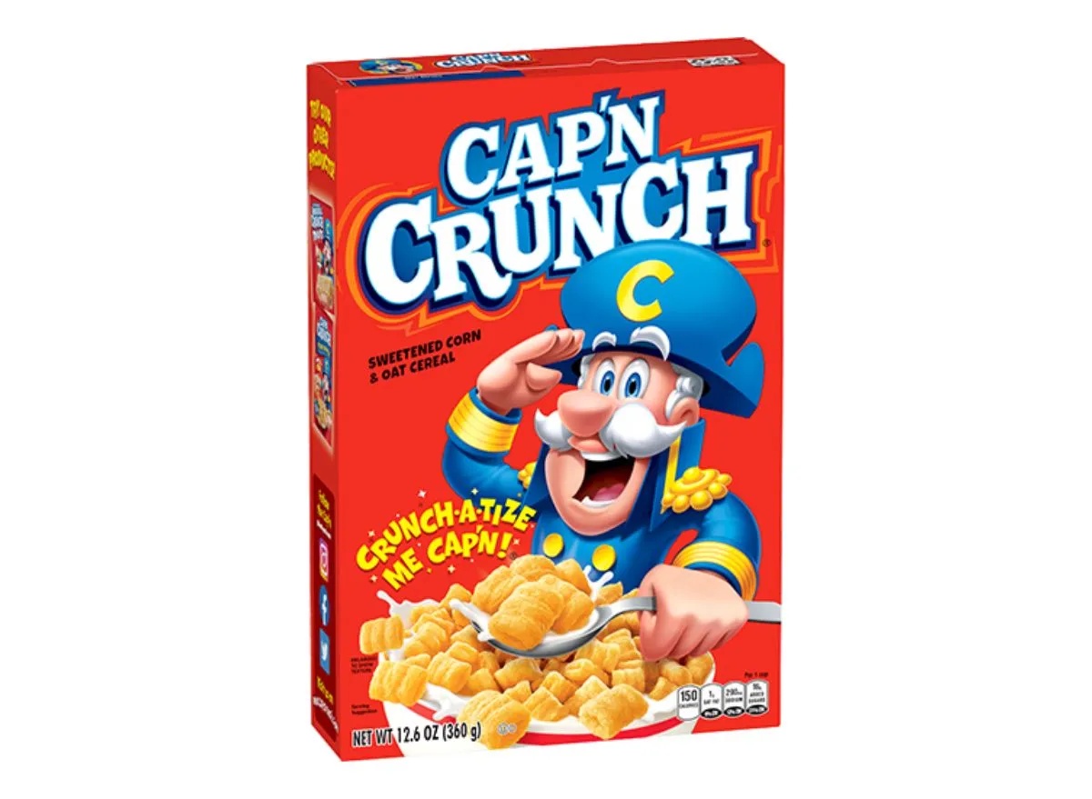 box of Cap'n Crunch