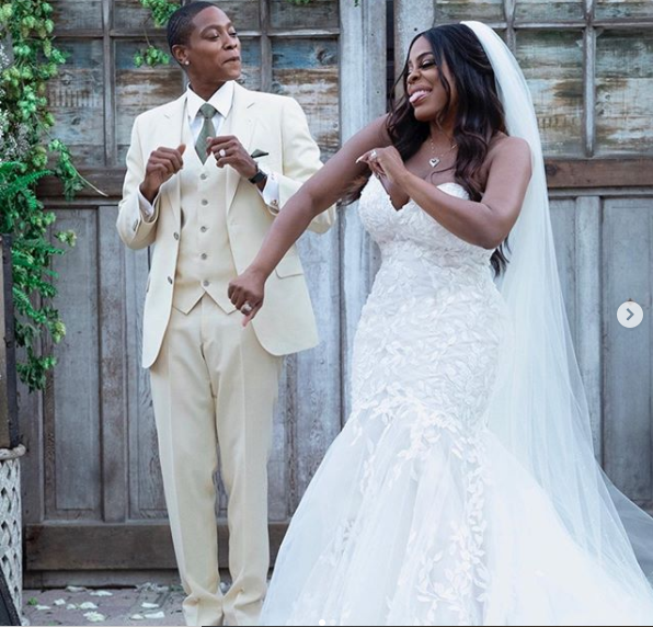 Hollywood actress, Niecy Nash shares more photos from her wedding to best friend Jessica Betts after divorcing her husband of 8-years, Jay Tucker