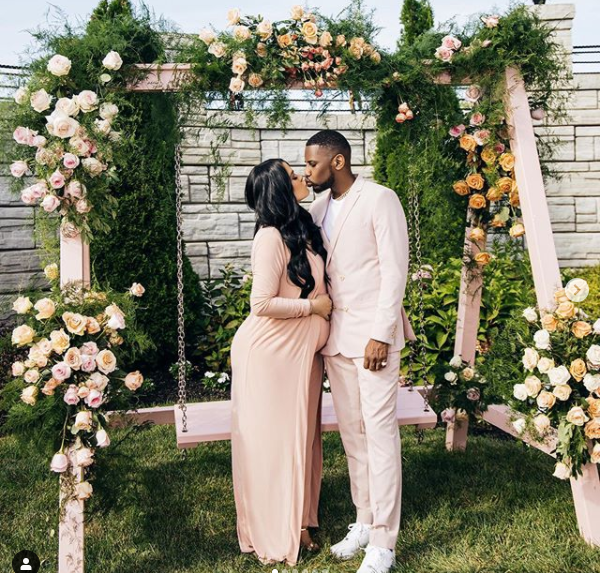 Le rappeur Fabolous et Emily Bustamante célèbrent bébé n ° 3 avec? Baby In Bloom?  douche de bébé (Photos)