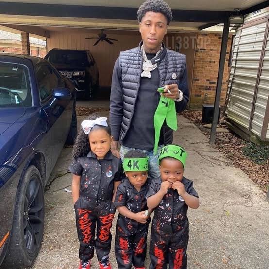 Floyd Mayweather pictured with his grandson for the first time after his daughter Yaya gave birth to rapper NBA Youngboy