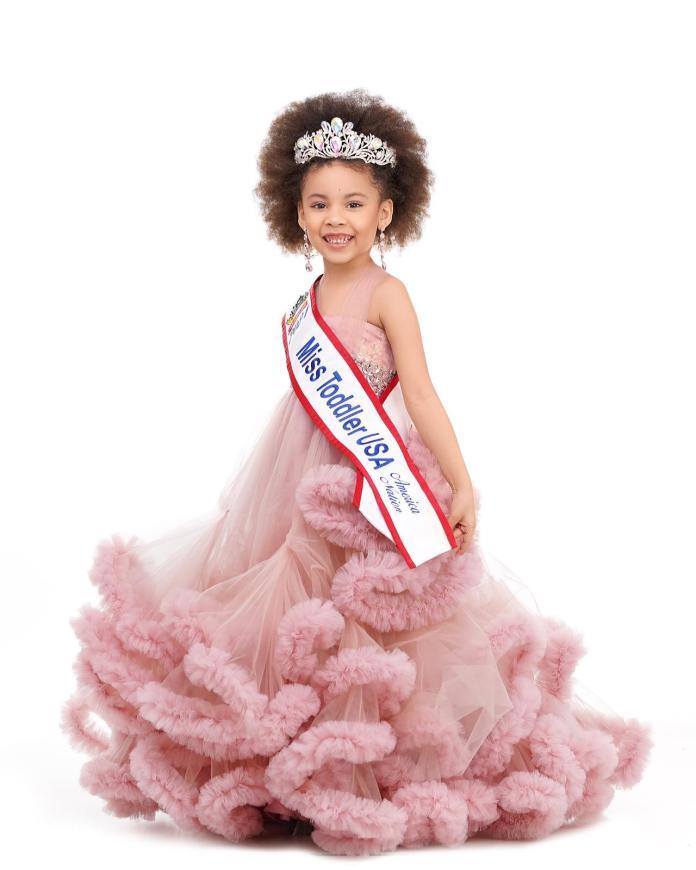 Meet the 5-year old Nigerian girl who won ?Miss Toddler USA 2021? (Photos)