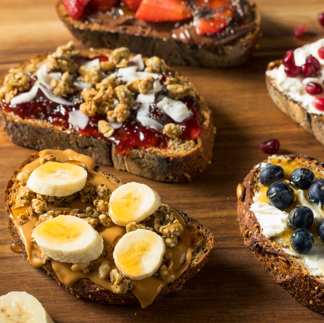 Homemade Sweet Gourmet Breakfast Toasts