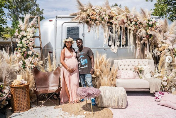 Kevin Hart and wife Eniko celebrate Baby No. 2 with Boho-Chic Baby Shower (photos)