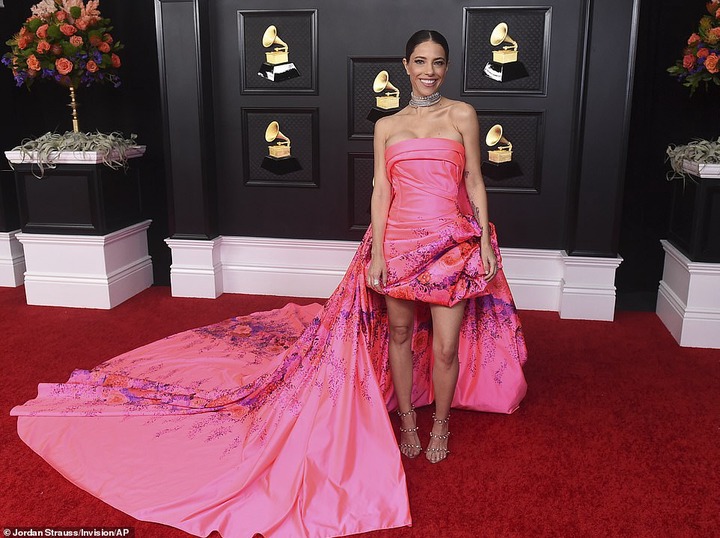 Check out stunning red carpet photos from the 63rd Grammy Awards