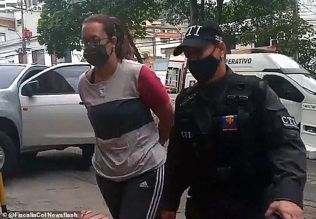 Colombian drug cartel accused of giving women breast implants made of liquid cocaine before sending them to Europe is raided by police (photos)