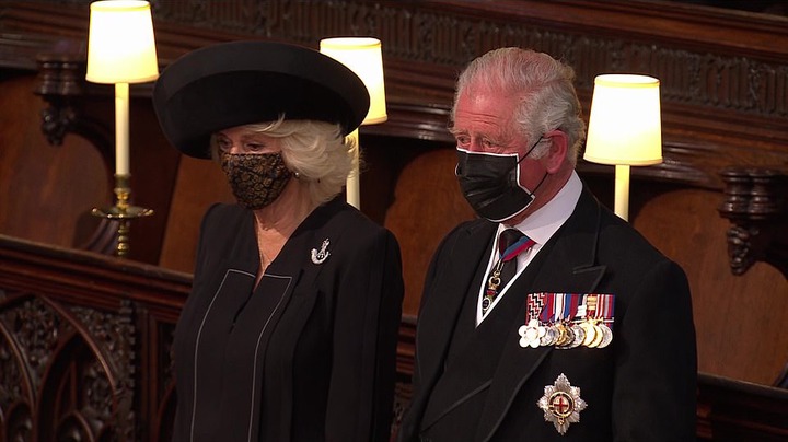  The Queen wipes away tears at Prince Philip