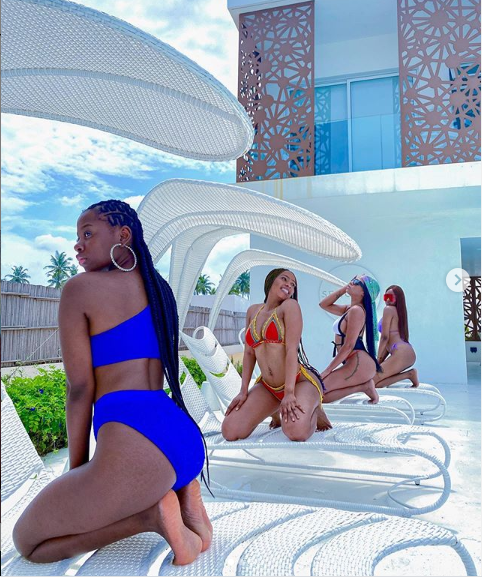 Mercy Eke, Kim Oprah, Venita, and Diane flaunt their bikini bodies in sexy new photos?