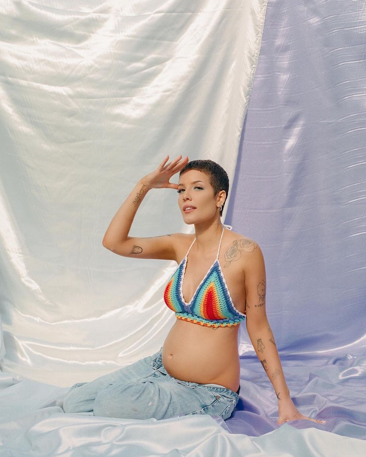 Singer Halsey announces she