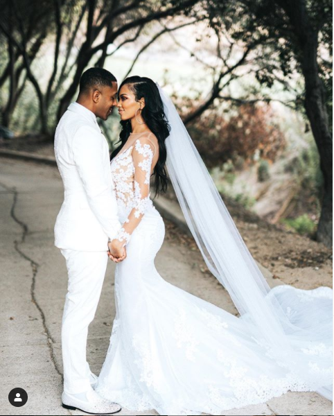 Fans react as singer Marques Houston, 39, marries 19-year-old girl (Photos)