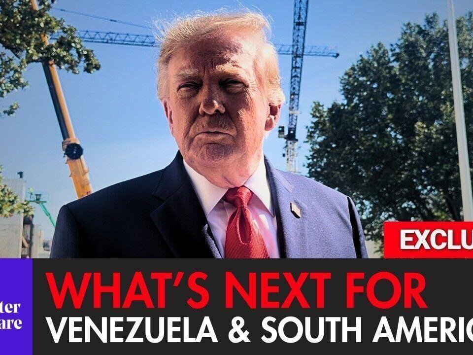 WATCH: Trump appears open to U.S. military base in Venezuela, South America