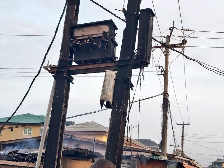 Tanker explodes in a filling station at Ajayi Road, Ogba (photos/videos)