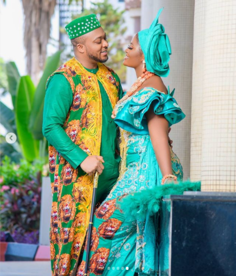 Nollywood actress, Chizzy Alichi and husband Ugochukwu celebrate 1st anniversary of their traditional wedding