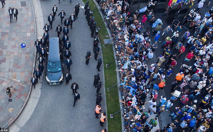 Football legend, Diego Maradona laid to rest in private ceremony in Buenos Aires (photos)