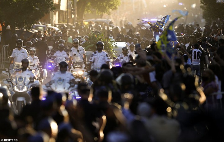 Football legend, Diego Maradona laid to rest in private ceremony in Buenos Aires (photos)