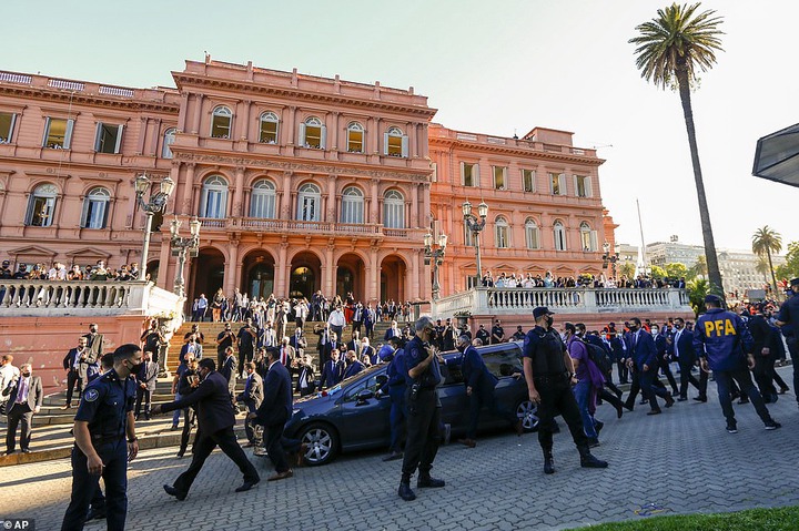 Football legend, Diego Maradona laid to rest in private ceremony in Buenos Aires (photos)