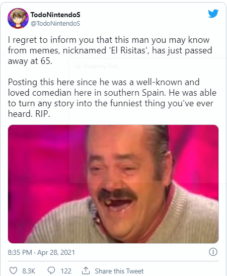 El Risitas, The Man Behind ‘Spanish Laughing Guy’ Meme Is Dead