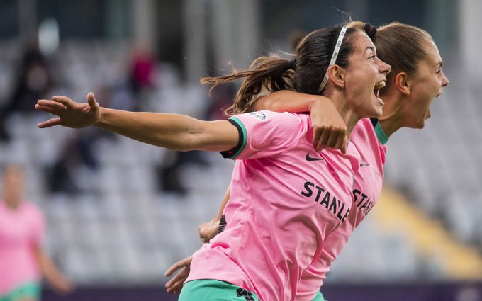 Barcelona Femeni wins their first Champions League trophy