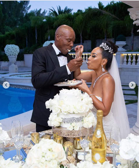 Basketball Wives? star, CeCe Gutierrez marries LA Lakers great Byron Scott in live-streamed ceremony (photos)