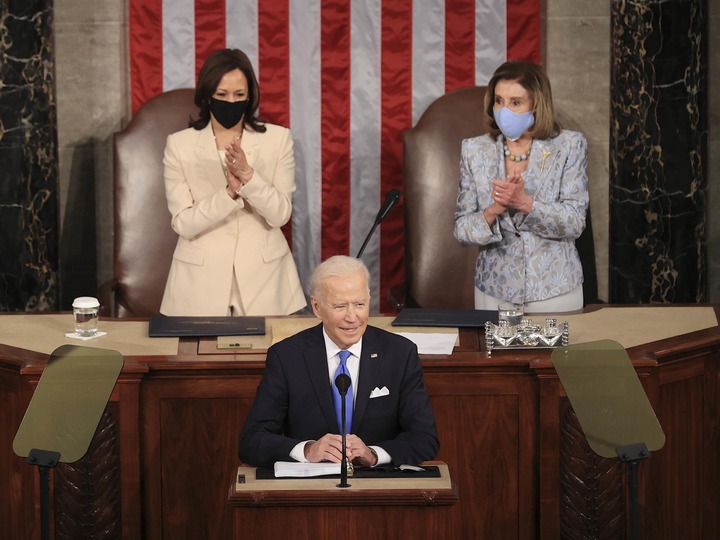 Nancy Pelosi and Kamala Harris