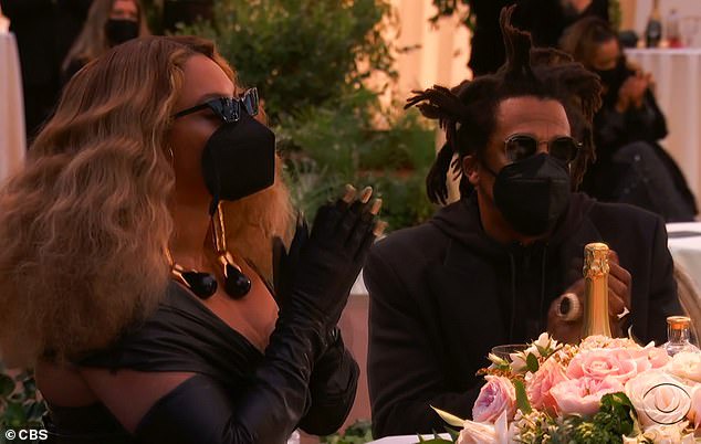 See how Beyonce and Jay-Z dressed for the 63rd Grammy Awards(photos)