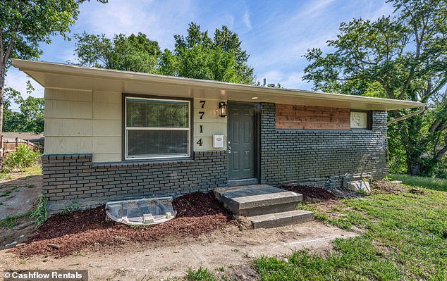 This property was bought for $50,000 in February 2026, then renovated for $90,000 into a five-bedroom, two-bathroom home