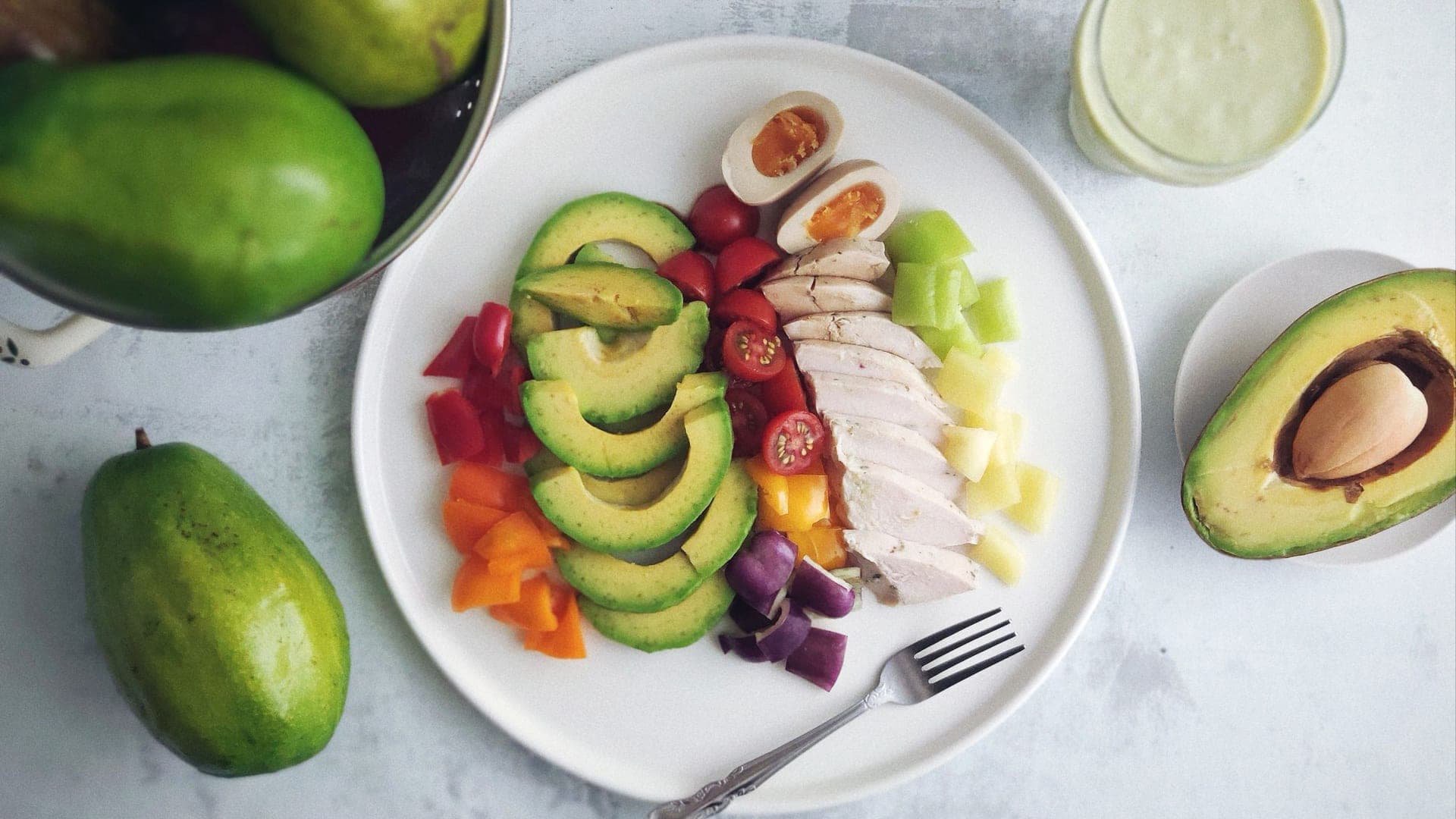 A mix of plant and animal foods highlights the importance of food sources in weight management. Credit: Shutterstock