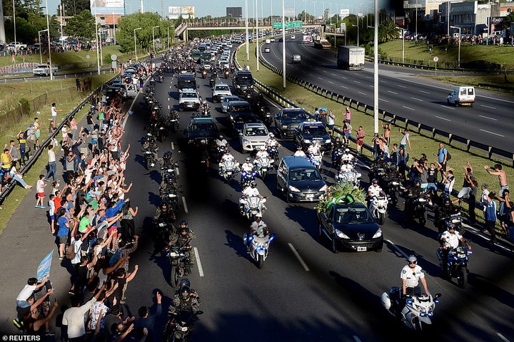 Football legend, Diego Maradona laid to rest in private ceremony in Buenos Aires (photos)