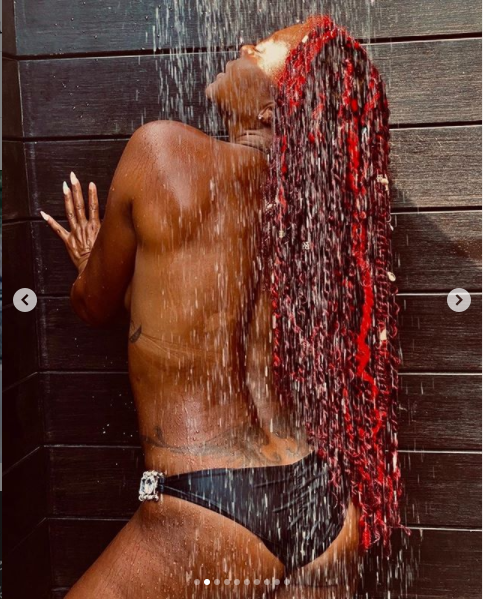 Actress, Taraji P Henson flaunts her toned body in steamy shower photoshoot 