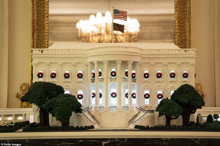 Melania Trump unveils White House Christmas decorations for the last time as US first lady (Photos/Video)