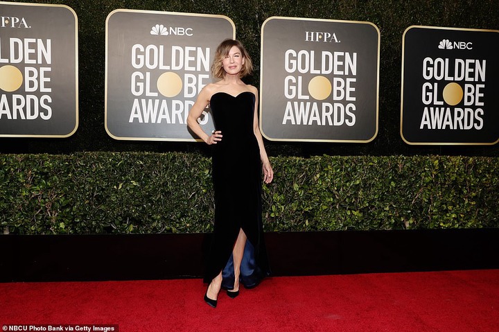 See how some stars dressed for the 2021 Golden Globes Awards