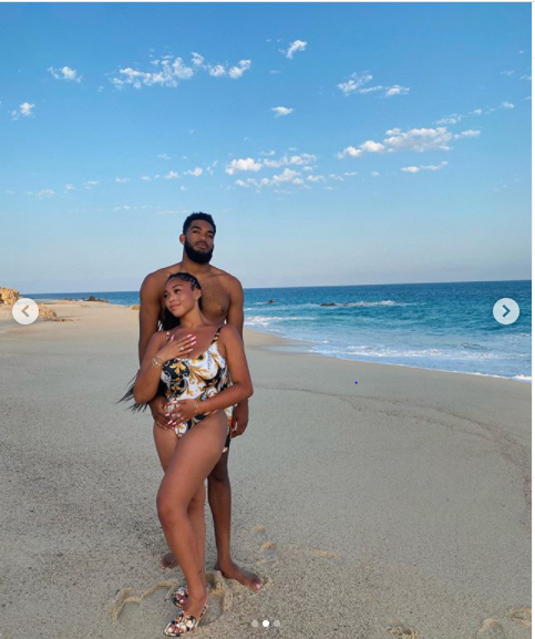 Jordyn Woods, 23, goes Instagram official with her new boo Karl-Anthony Towns, 24 ( photos)