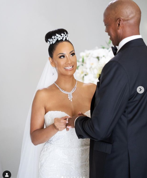 Basketball Wives? star, CeCe Gutierrez marries LA Lakers great Byron Scott in live-streamed ceremony (photos)