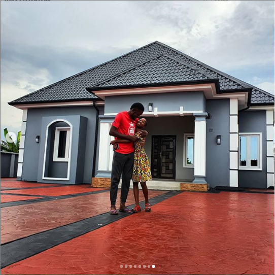 Emmanuella, our kid comedian unveils the new house she built for her mum (photos)