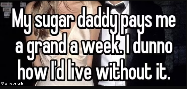 "My sugar daddy pays me $5000 a month to have sex with me