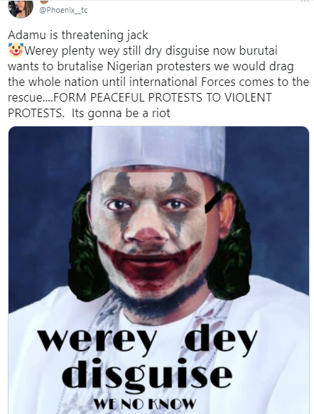 Nigerians drag former Presidential aspirant, Adamu Garba over his threat to sue Twitter CEO Jack Dorsey for supporting #EndSARS protest